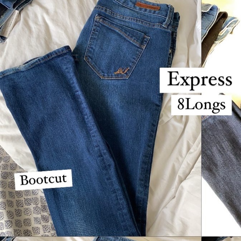 Express slim boot denim